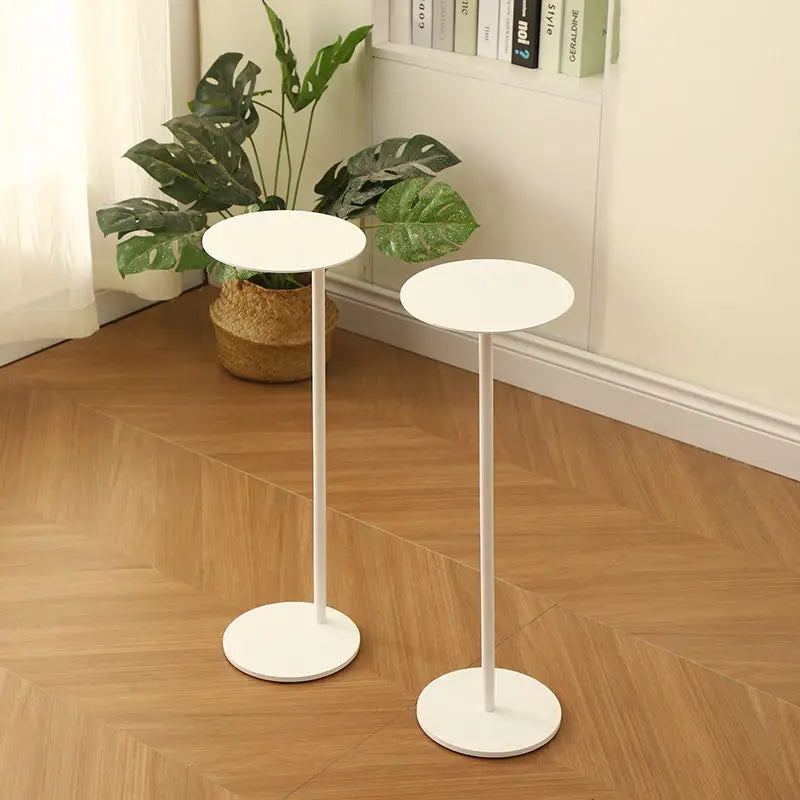 Nordic Style Side Table Scandinavian Coffee Small Round Sofa Living Room Accent Compact Furniture Apartments Minimalist Bedside